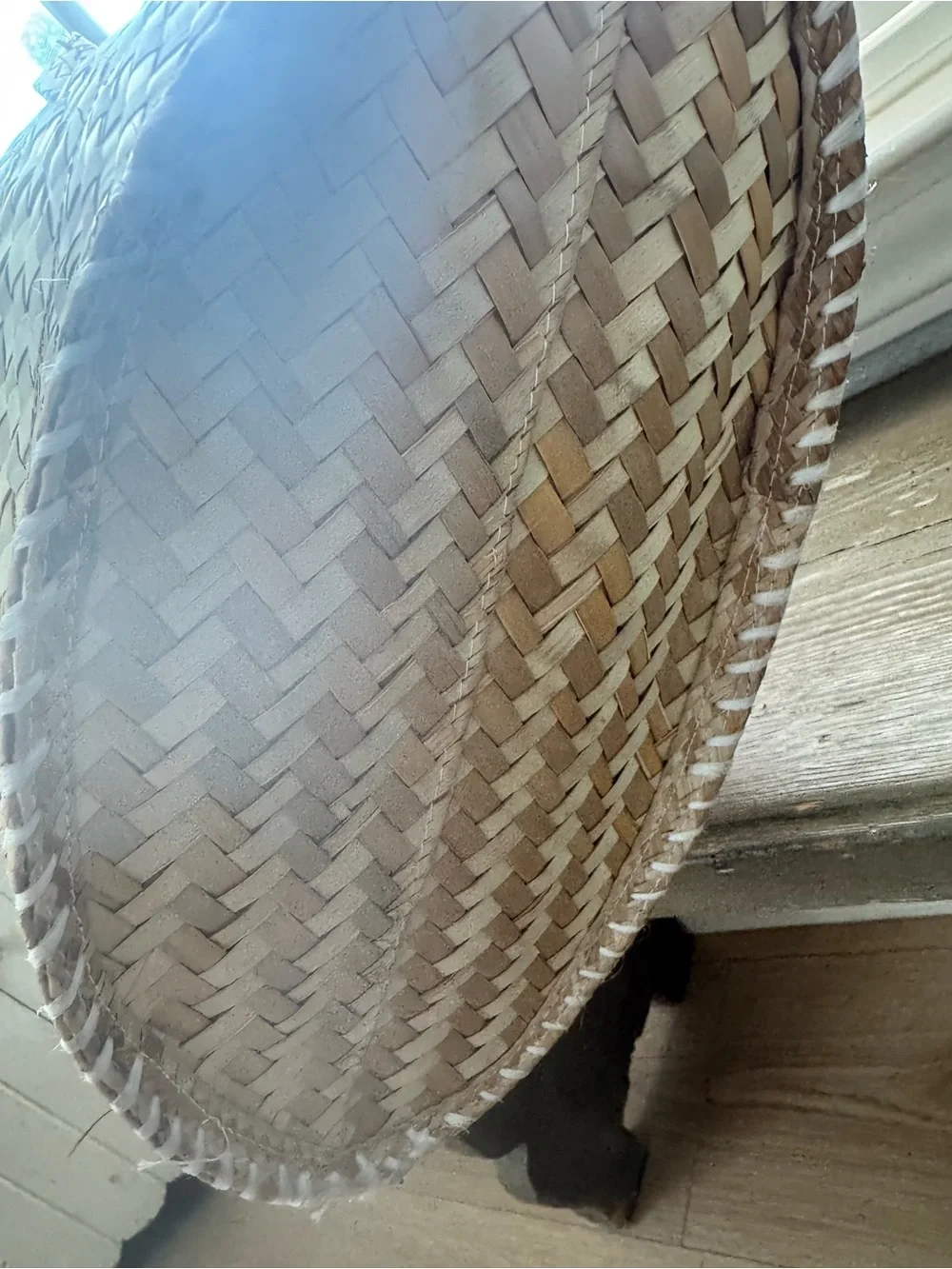N/A handwoven straw